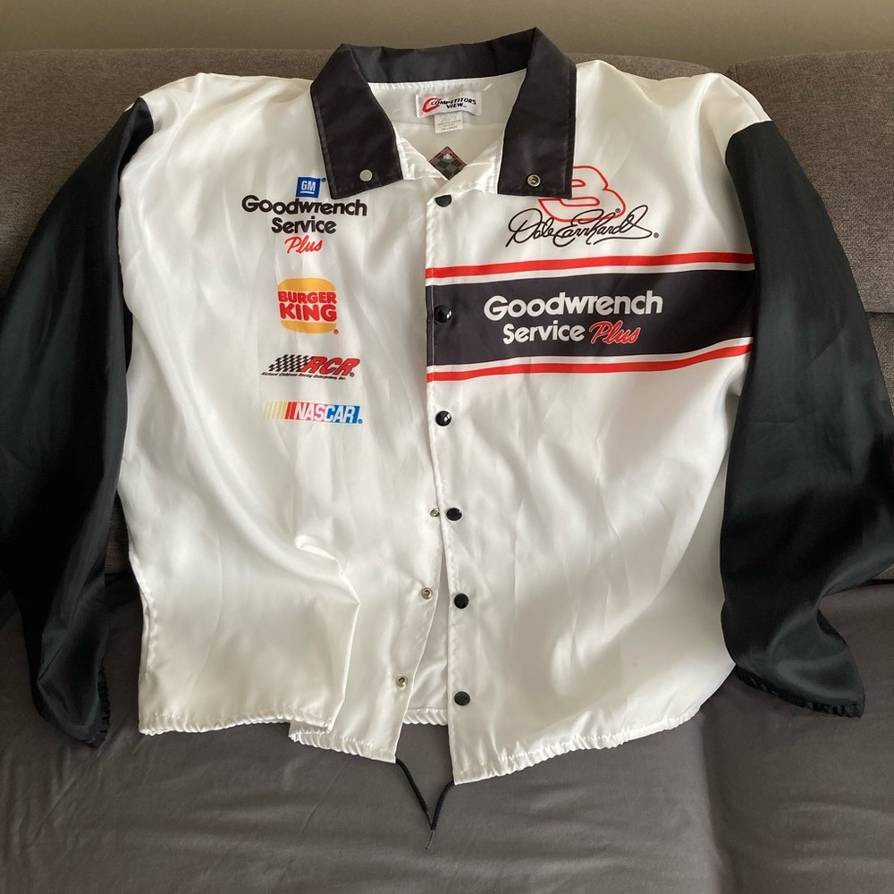 Vintage XXL Dale Earnhardt Goodwrench Service Plus Racing Jacket